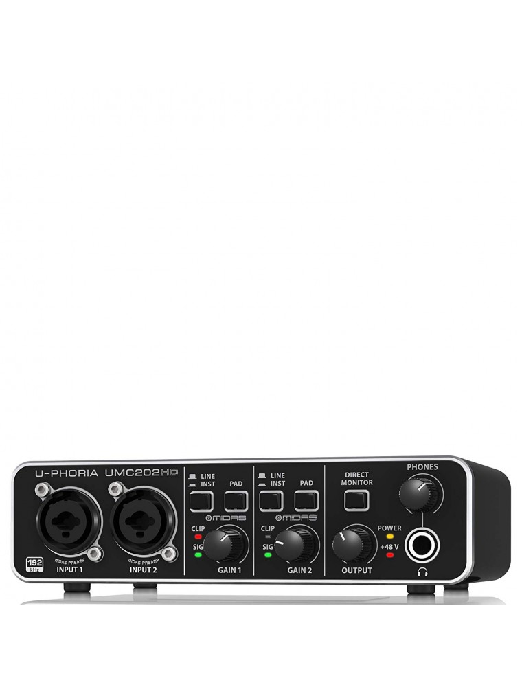 DTM・DAW Behringer U-PHORIA UMC202HD Behringer U-Phoria UMC202HD USB Audio Interface | Sweetwater